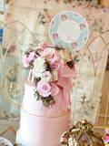 Floral Cascade Hat Box Bouquet