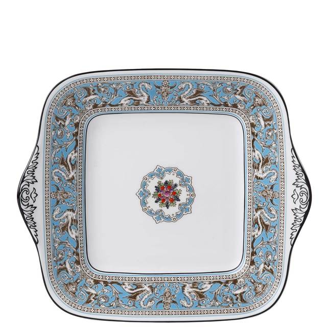 Wedgwood Turquoise Florentine-