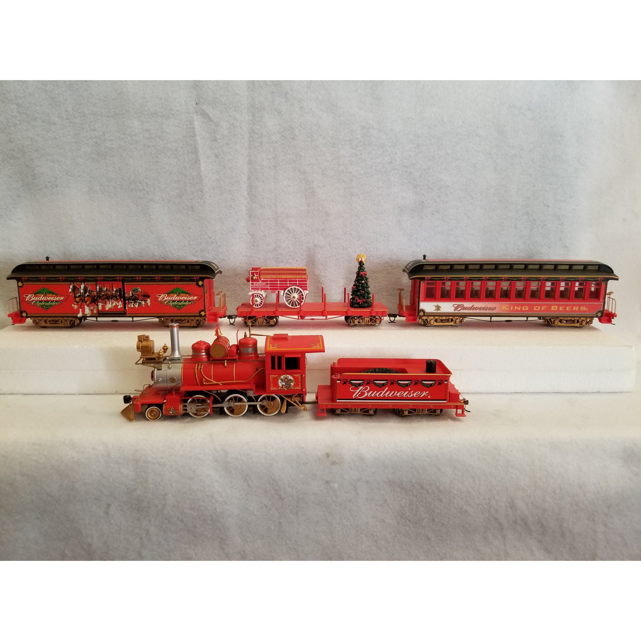 hawthorne village christmas train sets