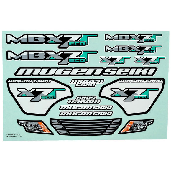 Mugen Seiki MBX7TE Decal Sheet – Swasey's Hardware & Hobbies