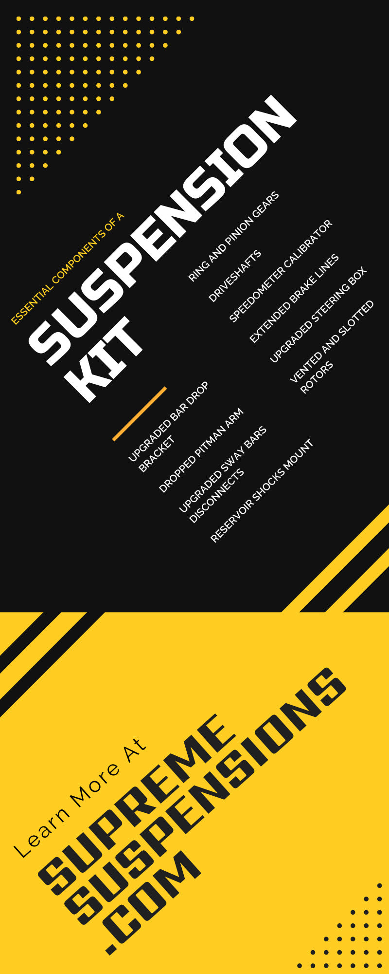 Essential Components of a Suspension Kit