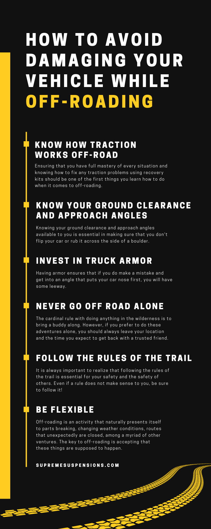 How To Avoid Damaging Your Vehicle While Off-Roading