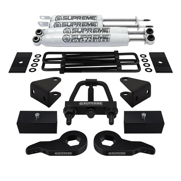 2002-2006 Chevy Avalanche 2500 Full Suspension Lift Kit & Extended Pro Comp Shocks 2WD 4WD