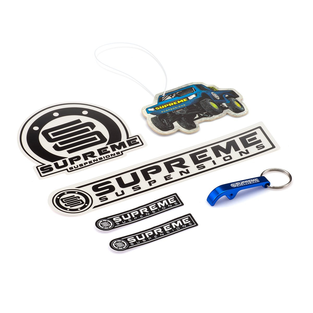 Supreme Clear Vinyl Box Logo Stickers Sticker Set