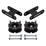 Kit de levage arrière 2.5 "avant 2" pour renfort de biellette chevy colorado 2016-2017