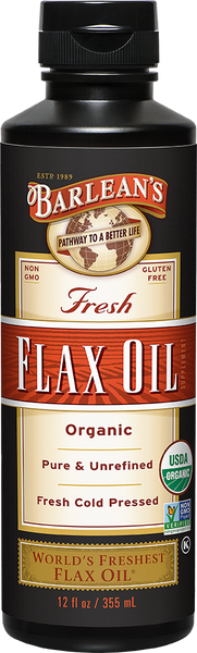 organic flax oil - fat for baby's diet