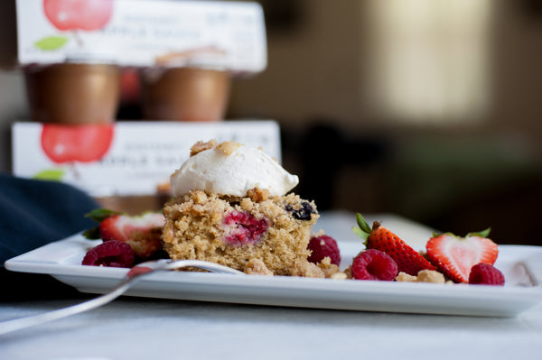 berry crumb cake summer dessert recipe