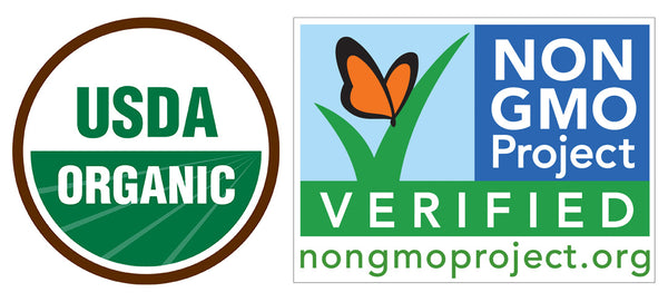 organic non gmo food labels