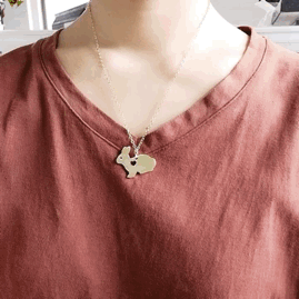 cute rabbit necklaces for women or girls - Bunny Jewelry for sale online 2019 - Bunny Supply Co