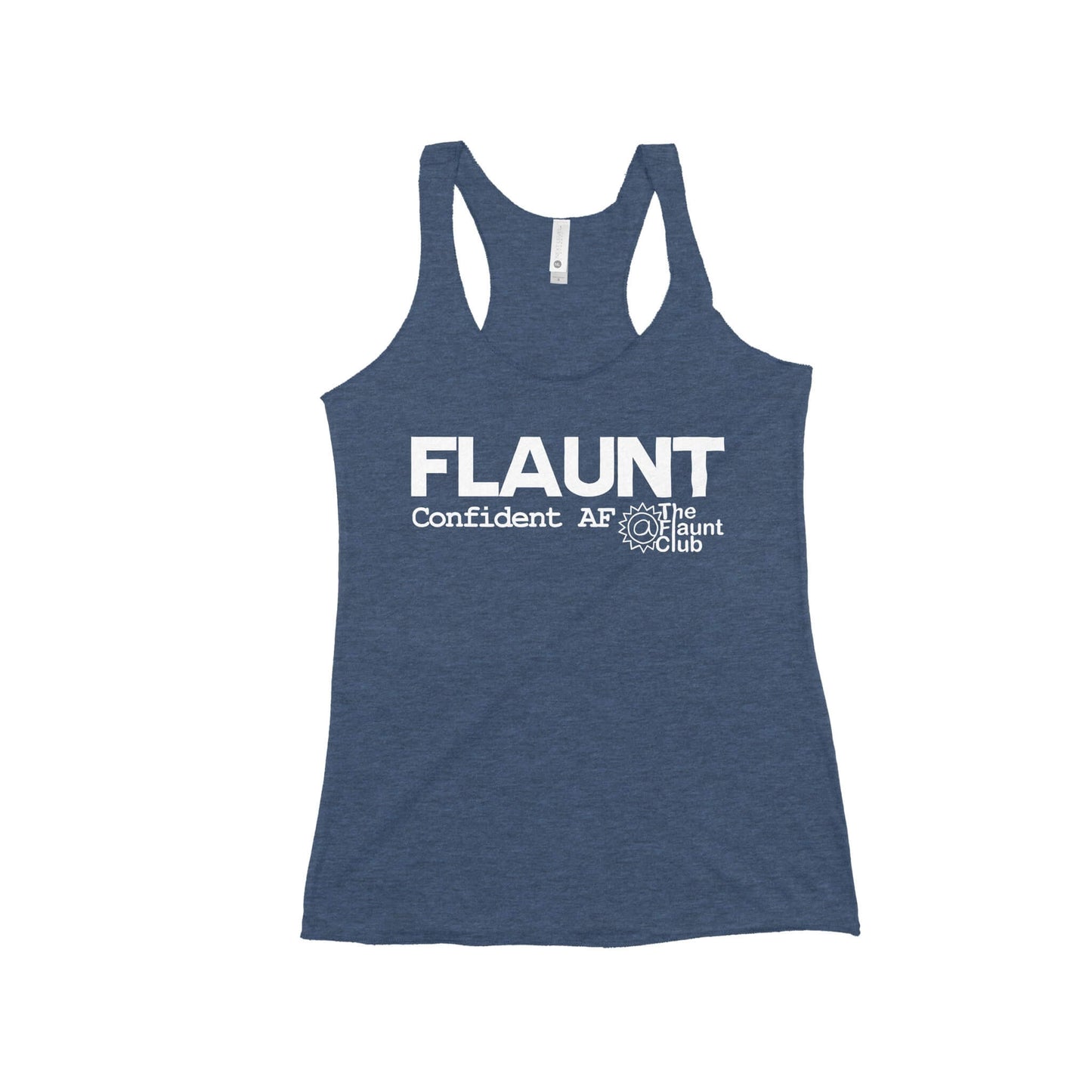 Flaunt (Solid) Women's Racerback Tank Top from East Coast AF Apparel