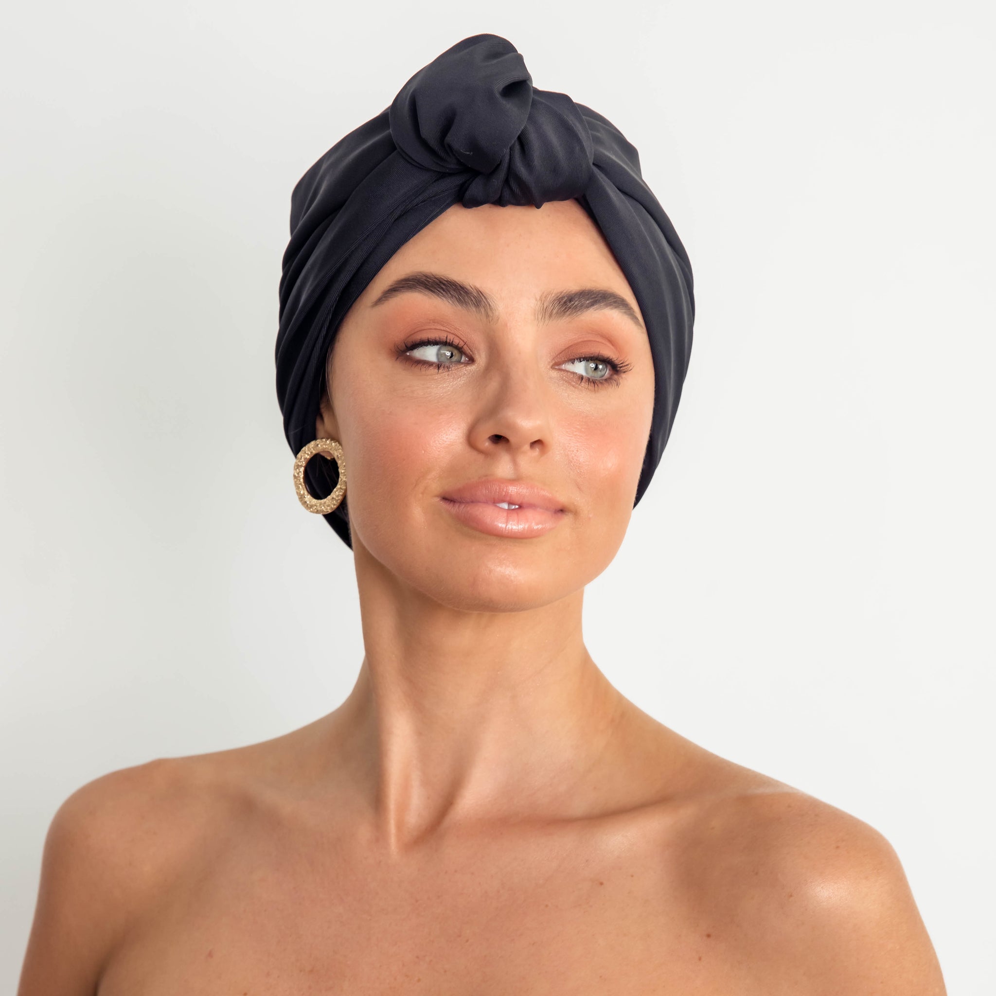 turban shower cap