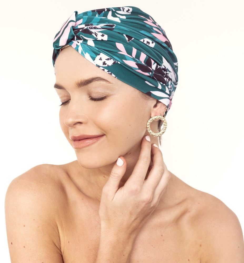 AMELIE shower cap in Alpine Flowers 