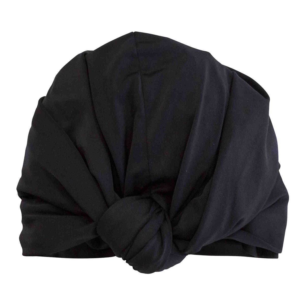 black shower cap