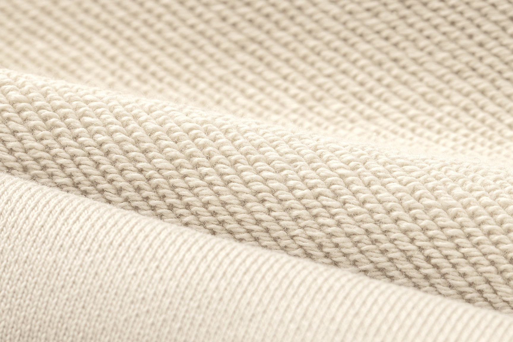 Egyptian cotton loopback fabric