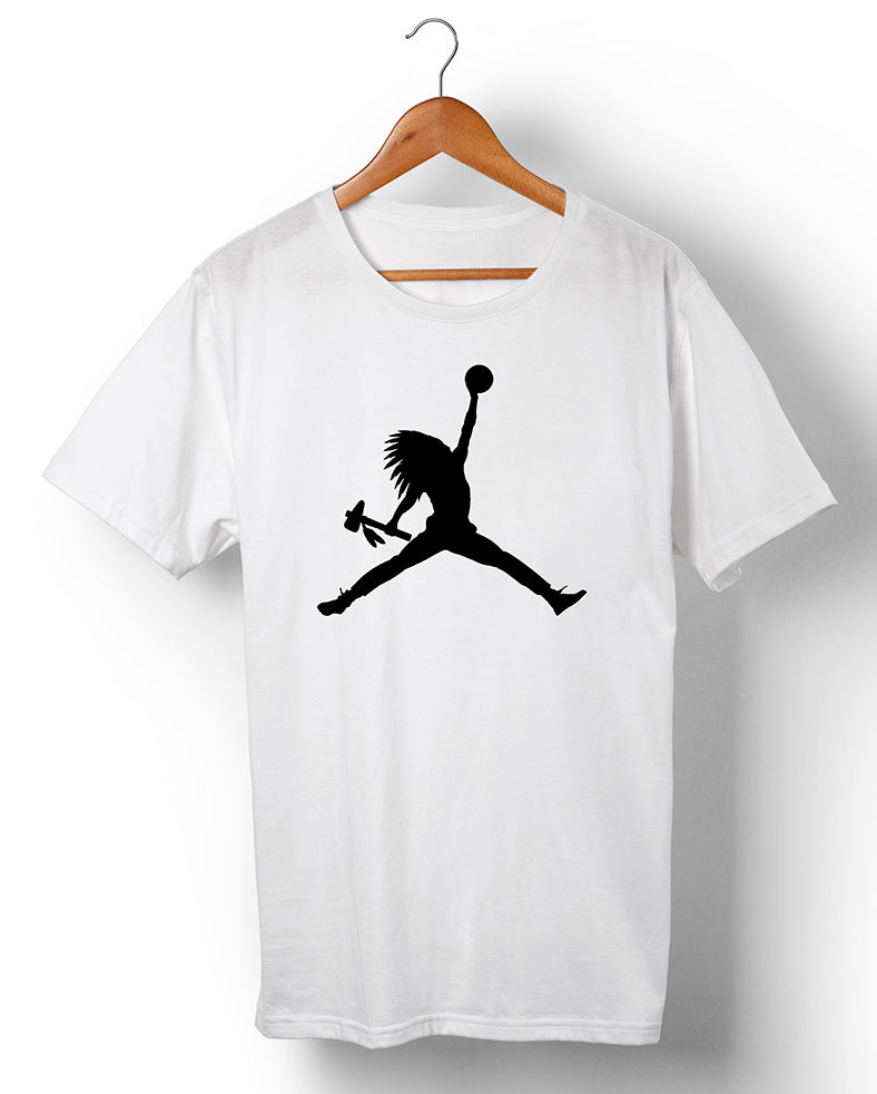 Native Air Jumpman Black - White Shirt – Commod Bod Clothing LLC