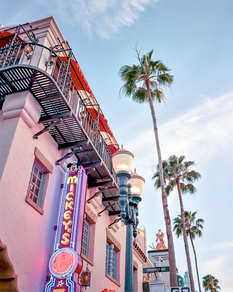 MGM Hollywood Studios 120 film Portra 400, shot on Mamiya 7 medium format Camera.