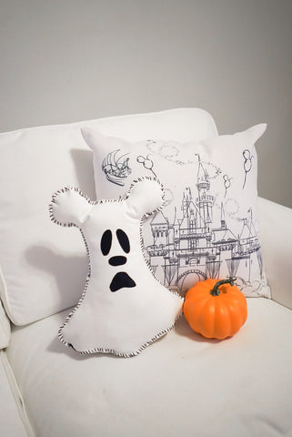 Mickey Ghost Pillow - DIY - grape soda club