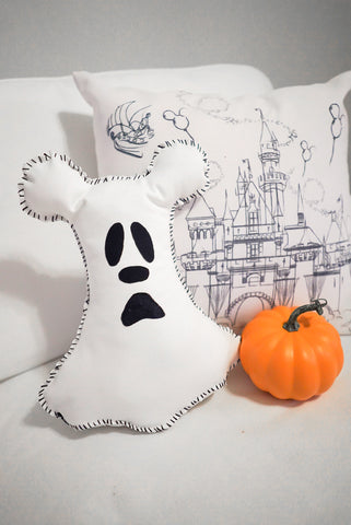 Mickey Ghost Pillow - DIY - grape soda club