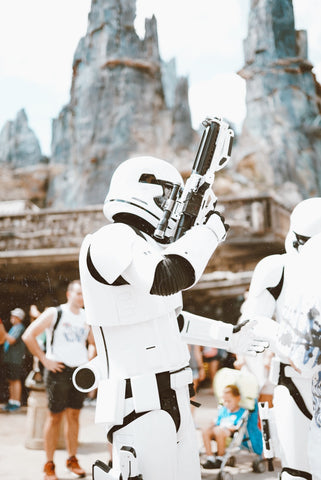 Stormtroopers in Galaxy's Edge