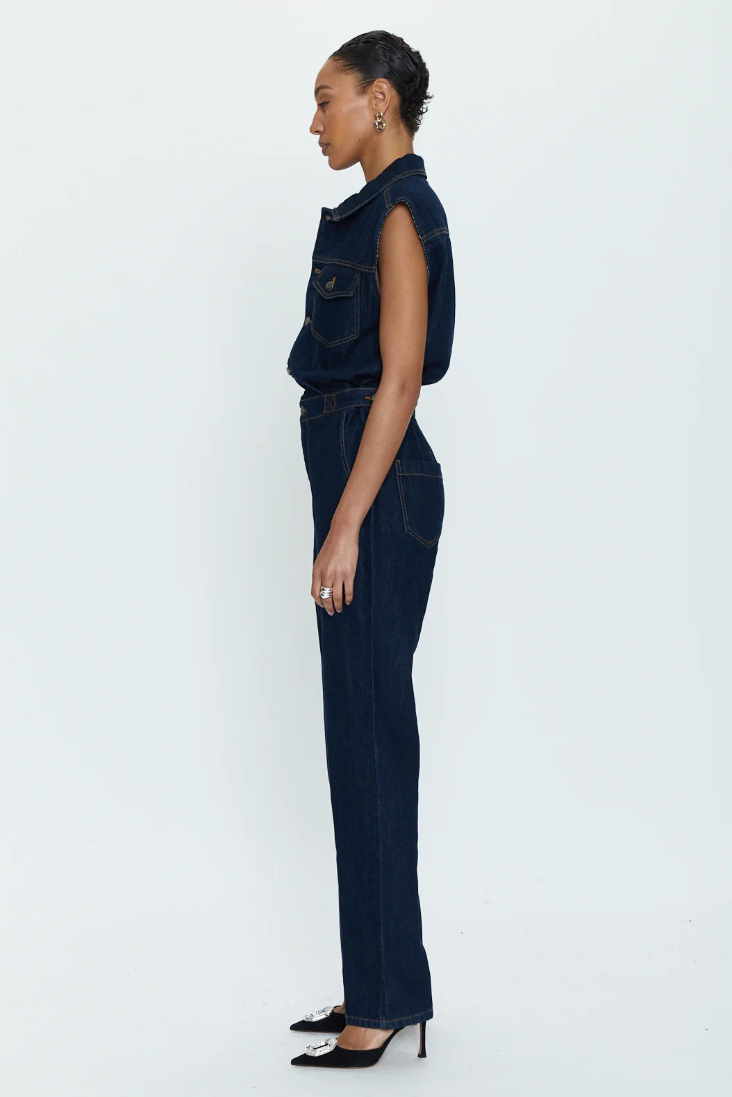 PISTOLA - BROOKS SLEEVELESS JUMPSUIT