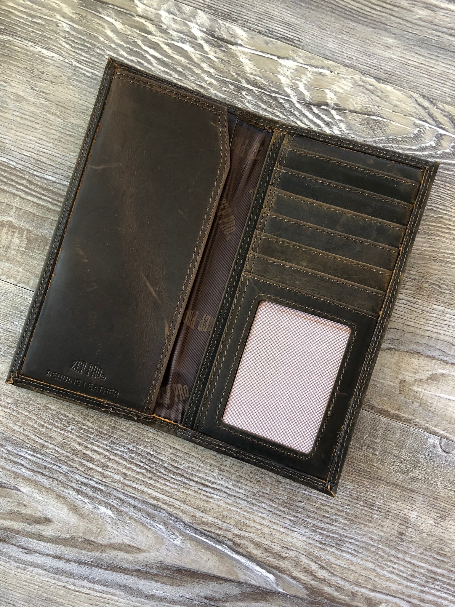 mens checkbook wallet