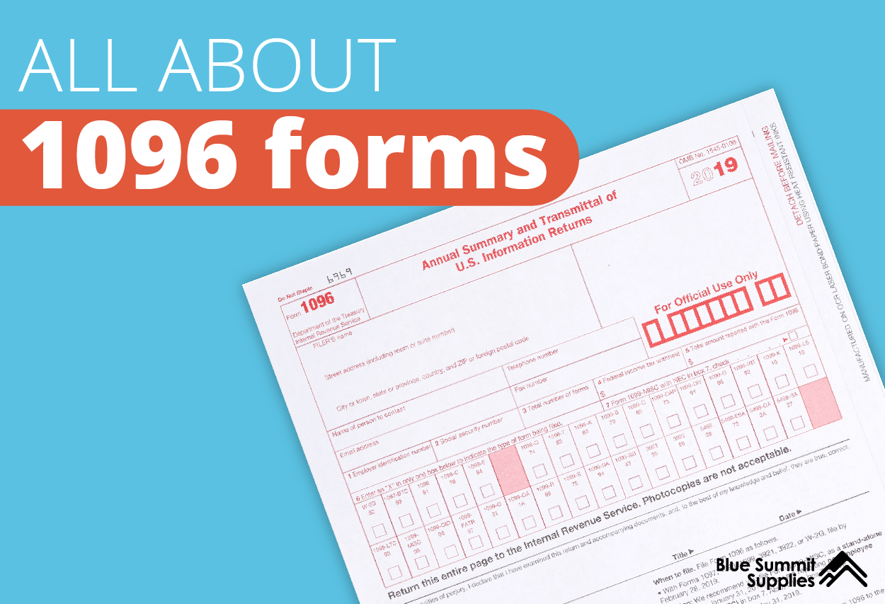 What You Need To Know About 1096 Forms