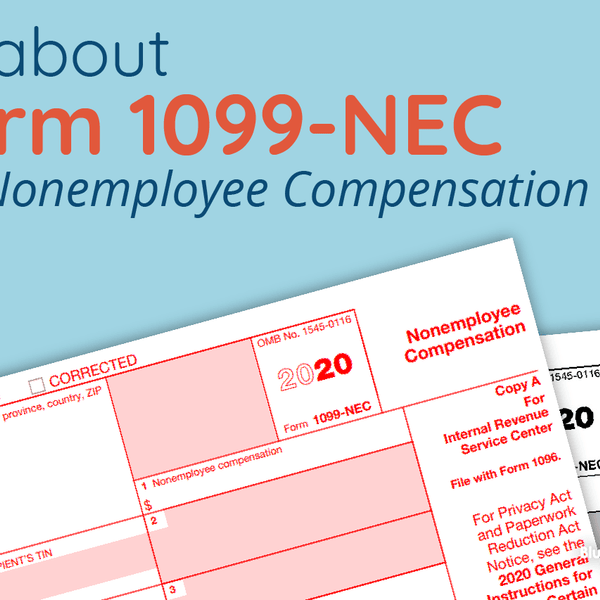 What Is Form 1099 Nec For Nonemployee Compensation