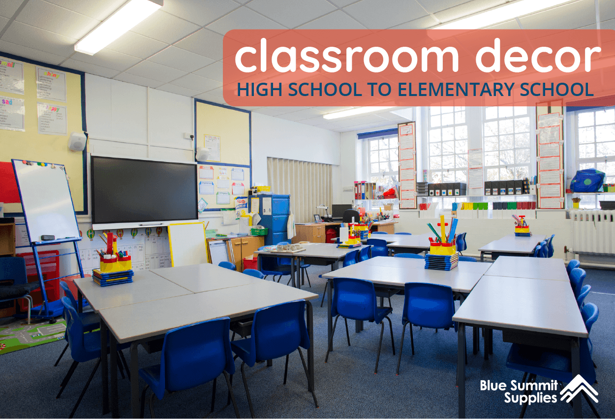 Classroom Decoration Ideas For High School To Elementary School Blue Summit Supplies