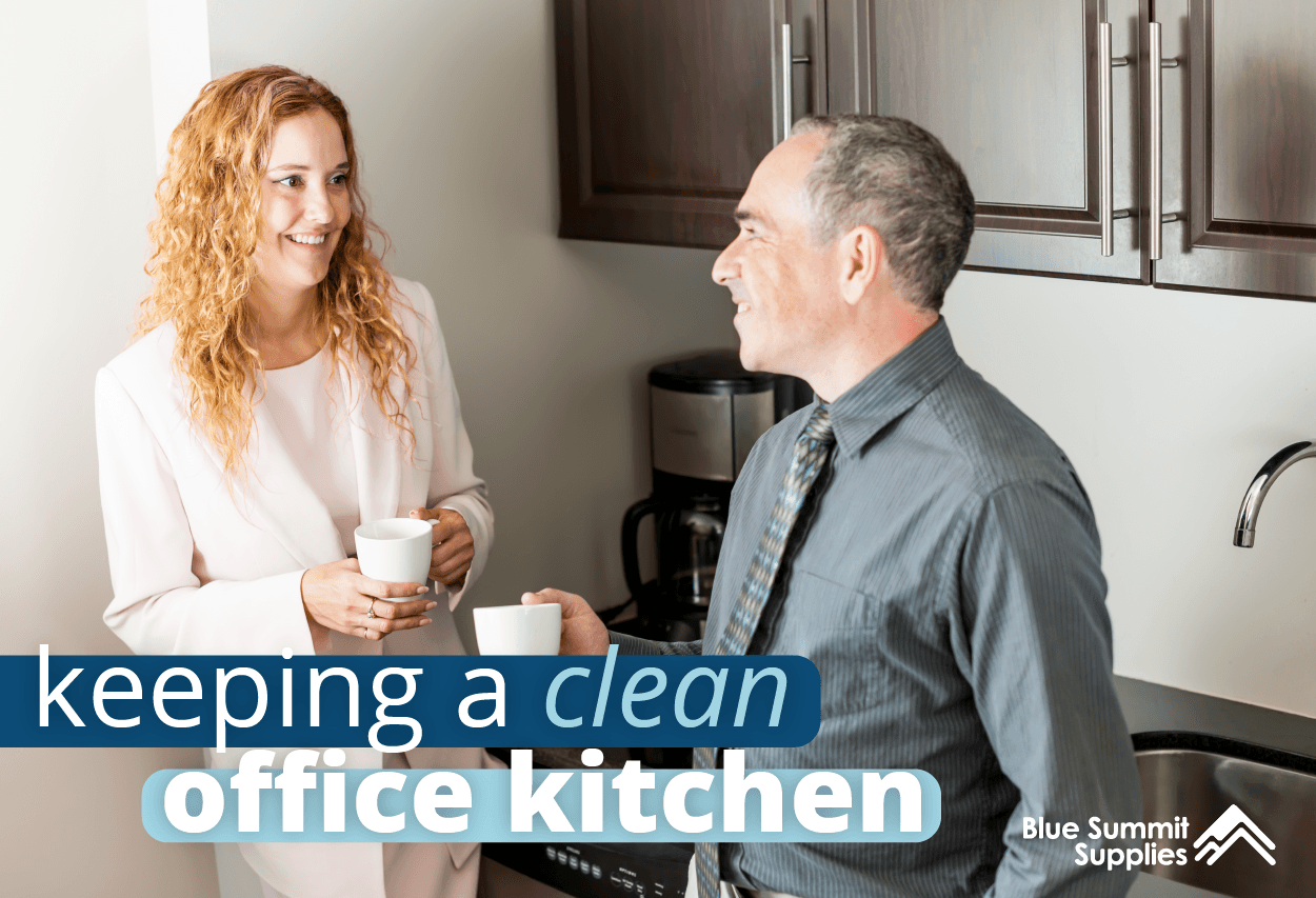 How To Keep A Clean Office Kitchen Blue Summit Supplies