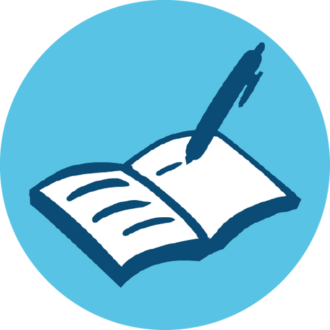 Writing in Journal Icon