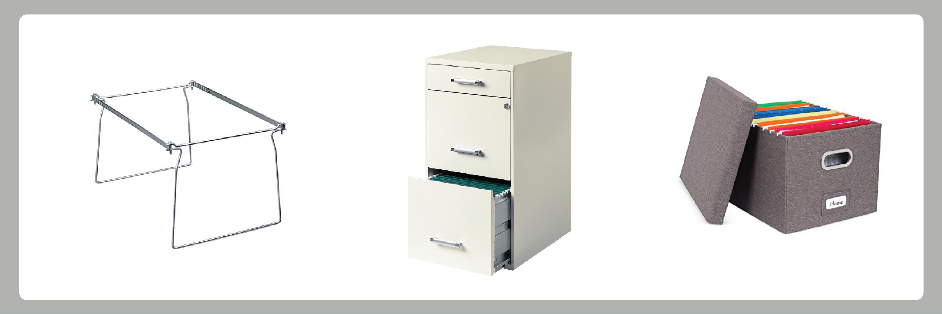 Hanging File Options Graphic