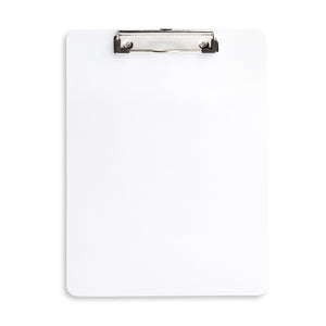 Blue Summit Supplies Aluminum Storage Clipboard 1 Compartment Large Heavy Duty Clip for Letter Paper Great for Office Jobsite or Classroom