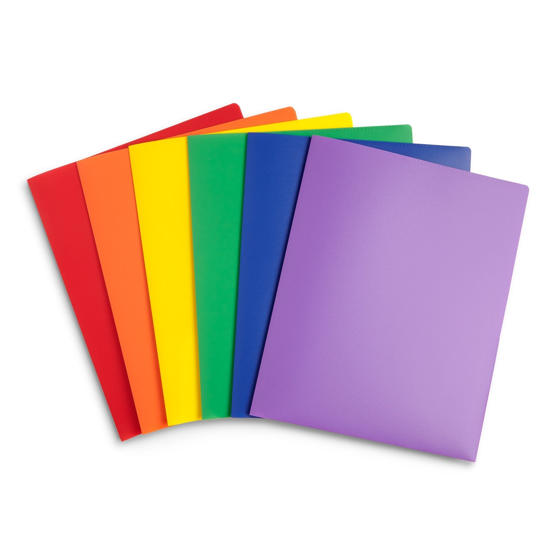 plastic pocket homework folders