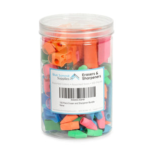  Blue Summit Supplies Cajas de lápices de plástico con purpurina  colorida, cajas de lápices translúcidas para la escuela, cajas organizadoras  de lápices y marcadores con tapas con bisagras, colores : Productos