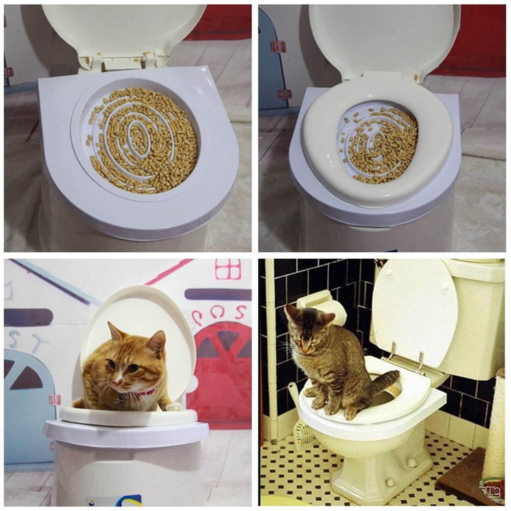 best cat toilet training kit