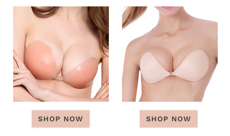CleavageClasp® Backless, Strapless, Push-up, Stick-on Bra