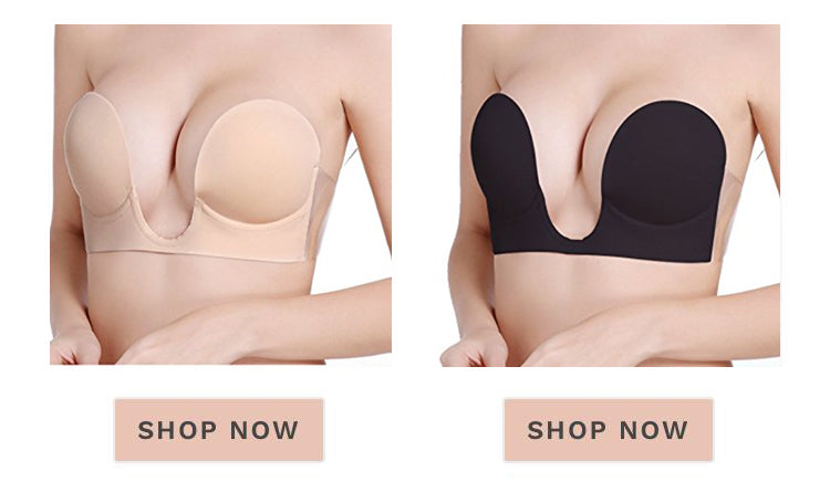 1/2/3 Pieces E Cup Backless Strapless Push Up Bras for Women No