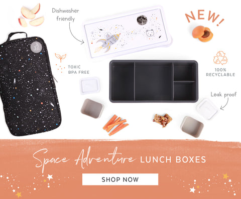 kids bento box lunch box space adventure planets boys 
