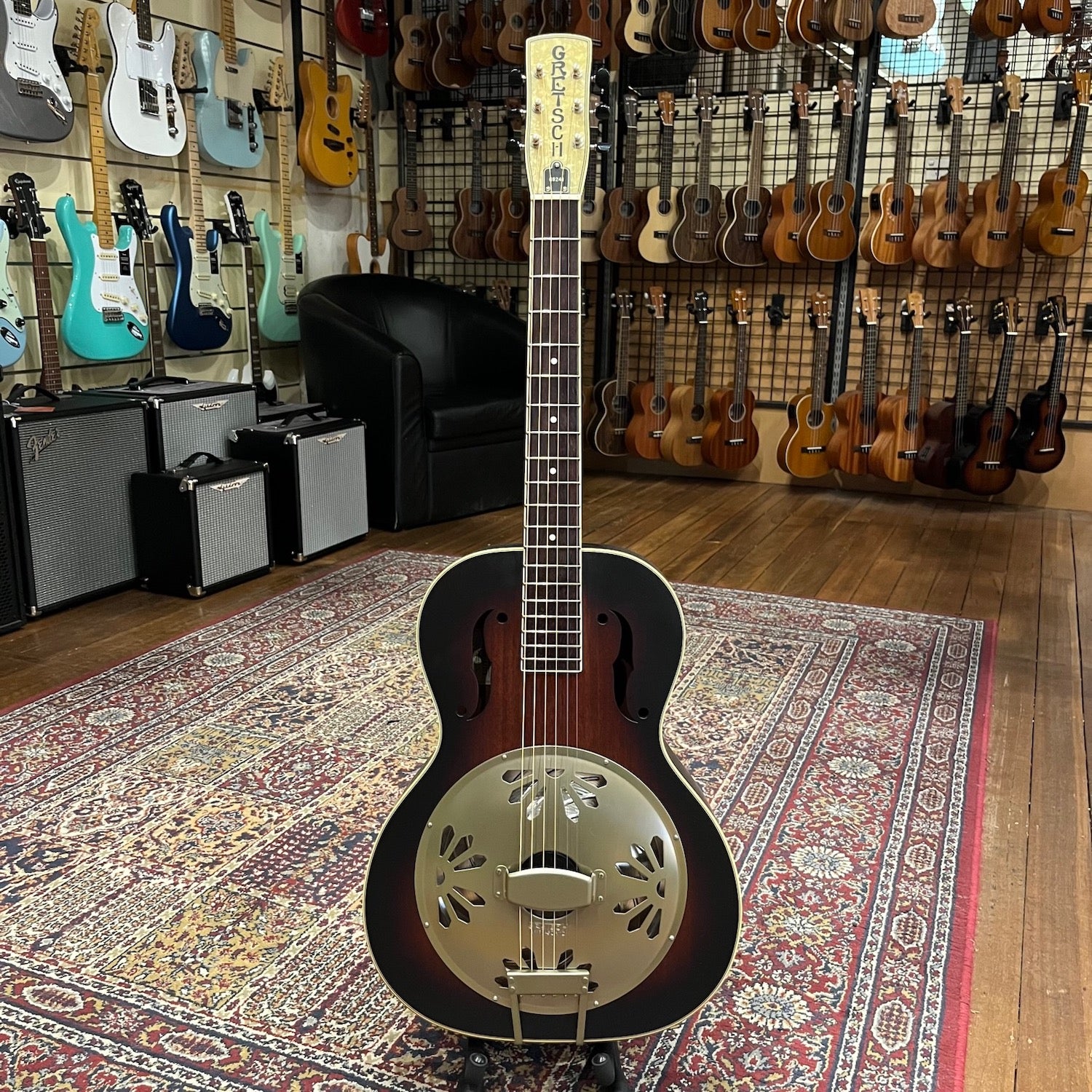 used gretsch resonator