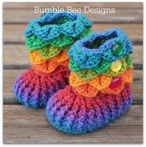 wool baby slippers