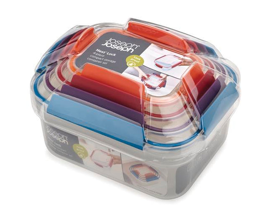 Nest™ Glass Multicolour Food Storage Set