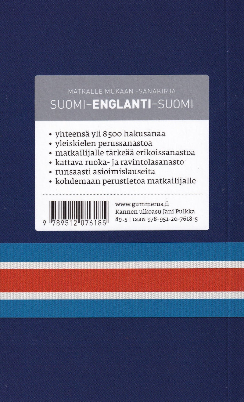 Finnish-English & English-Finnish Dictionary - 9789512076185 - Bay Language  Books