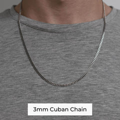 3mm Cuban Chain Link