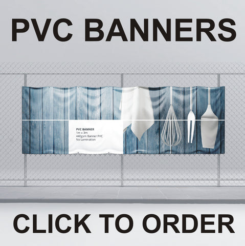 PVC Banners click to order