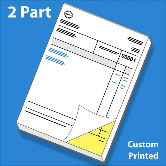 Carbon Copy Job Sheets & Custom NCR Job Pads Printed