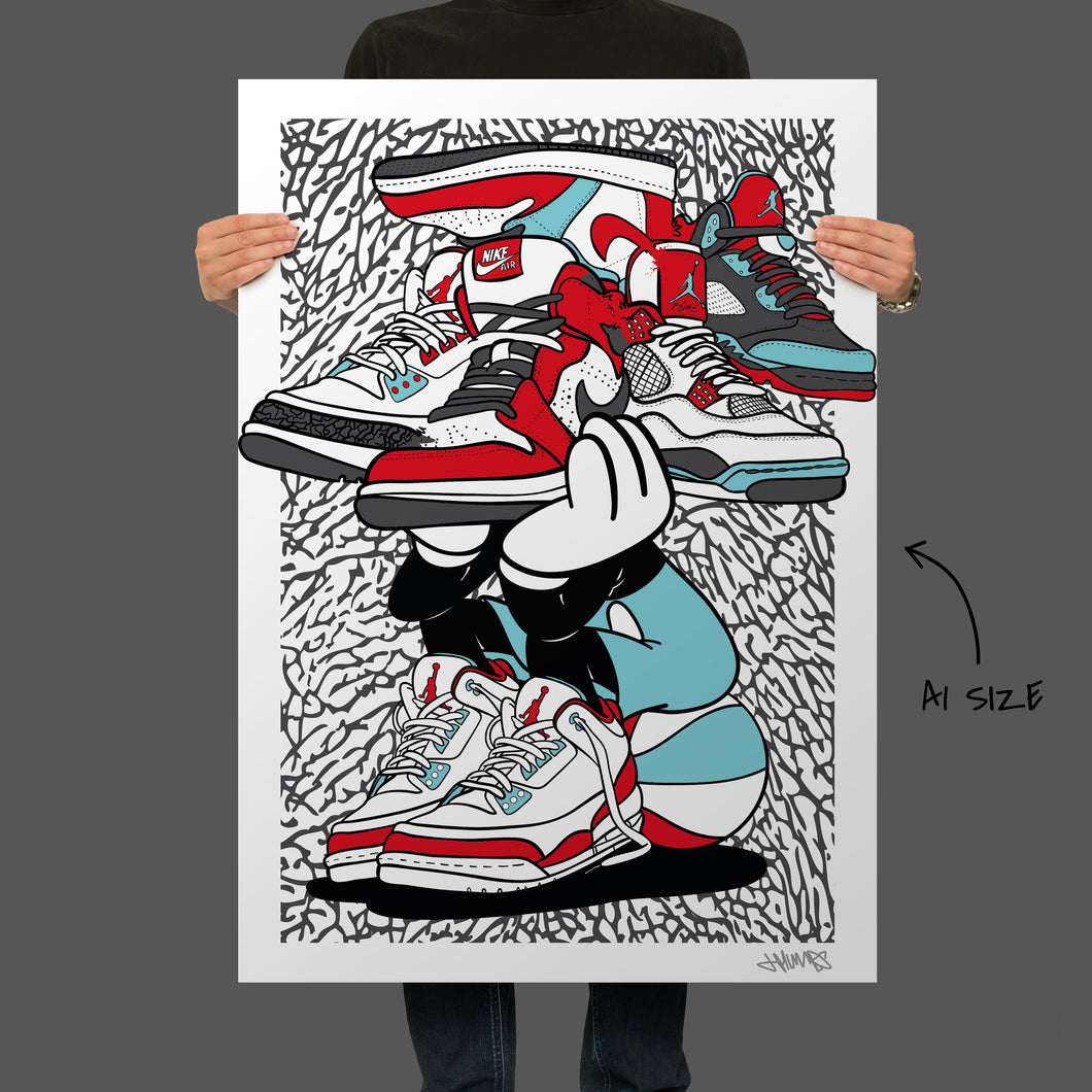 sneakerhead paintings