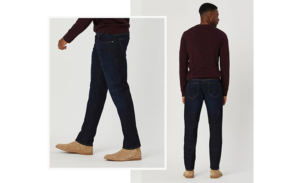 Tapered Jeans for Men, Black, Blue & More