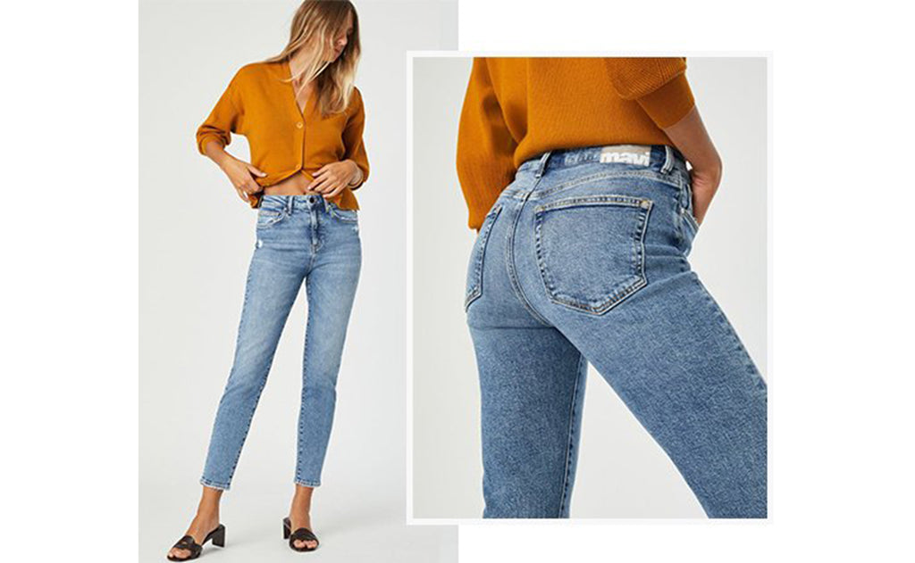 Mom Jeans for Women with Straight Leg Design to Show Your Slim