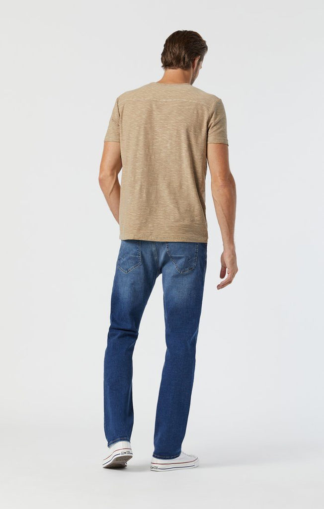 Mavi Men's Zach Straight Leg in Mid Brushed Cashmere – Mavi Jeans
