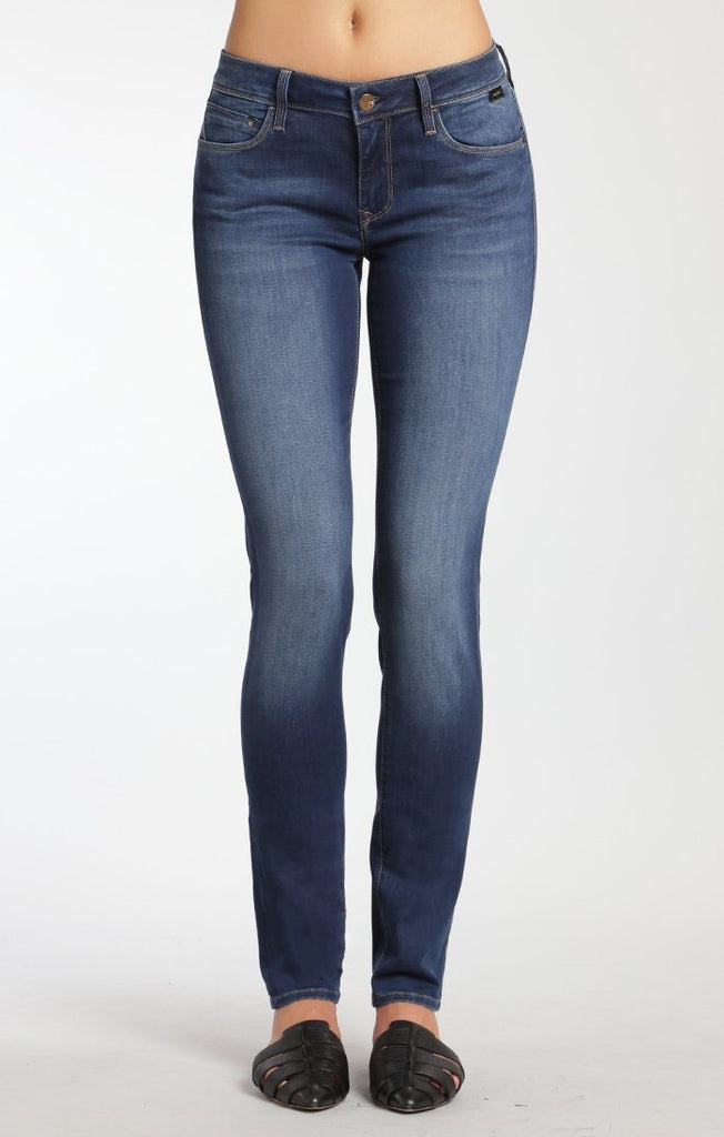 Mavi Women's Adriana Super Skinny In Indigo Gold Feather – Mavi Jeans